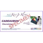 cadeaubon kleuradvies incl. luxe CMB-kleurenpaspoort